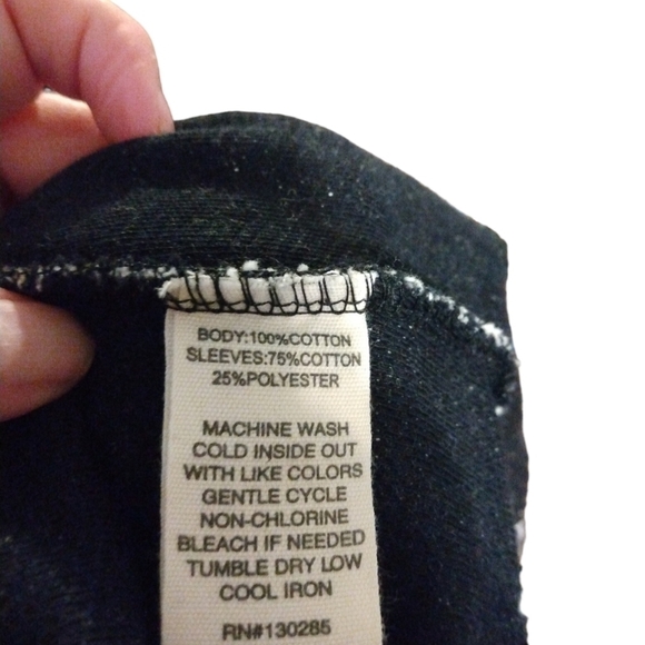 Per Se Sport Black & Gray Knit Medium Weight Pocketed Zip Up Jacket L - Picture 9 of 9